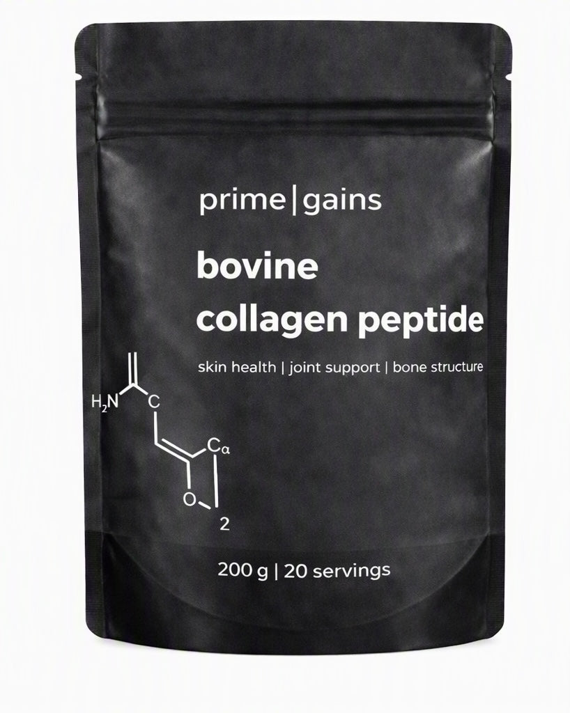 Prime Gains Bovine Collagen Peptide pouch