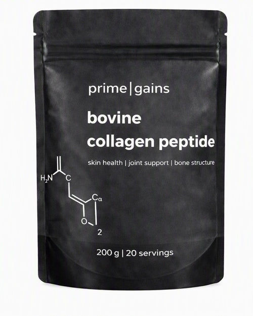 Prime Gains Bovine Collagen Peptide pouch