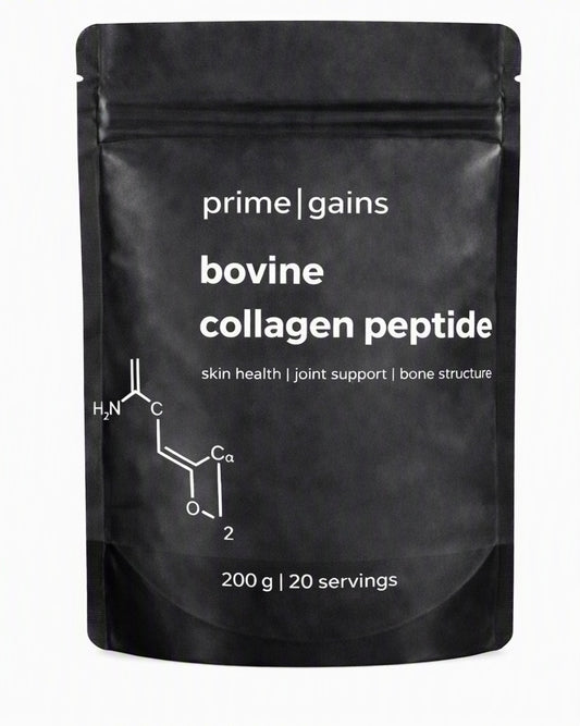 Prime Gains Bovine Collagen Peptide pouch